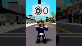 CONSIGUE ROBUX GRATIS shorts roblox brookhaven [upl. by Karlie]