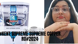 kent Supreme Copper 2024 ro Water Purifier amp Hand Blender Ro Kent 2024 [upl. by Darren]