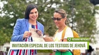 Invitación de los Testigos de Jehová para los ciudadanos del oriente [upl. by Orbadiah]