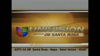 KDTVCA Now KDTVCD Univision Station ID 2002 [upl. by Elsilrac240]