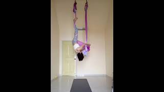 Aerial Hammock Antigravity Yoga Flow [upl. by Htebasyle]