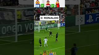 Messi VS M Salah VS Ronaldo Goals shorts footballcrowd football messi muhammadsalah ronaldo [upl. by Tarah]