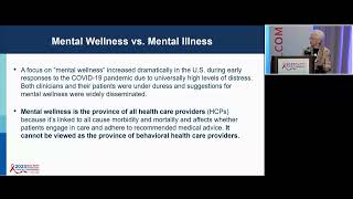 Beyond Viral Suppression How Addressing Mental Health Reduces MorbidityampMortality in People w HIV [upl. by Phenica590]