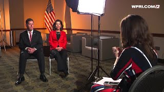 Interview with Gina Raimondo and Marty Walsh [upl. by Oakes597]