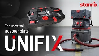 UNIFIX  The adapter plate for Systainer and LBOXX  starmix [upl. by Aleirbag]