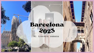 Barcelona ‘23 I vlog 3 [upl. by Ashlee737]