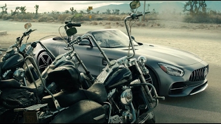 Mercedes AMG GT Roadster  Superbowl commercial [upl. by Ellenrahc323]