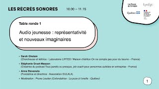 Audio jeunesse  représentativité et nouveaux imaginaires  LES RÉCRÉS SONORES [upl. by Ymia]