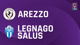 Arezzo  Legnago Salus 10  Gli Highlights [upl. by Idelle]