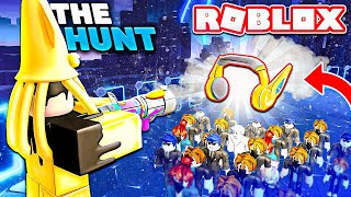 🔴 LAUNCHING quotVault Star Headphonesquot to EVERYONE in ROBLOX HUNT  Follow and Join Foolzy [upl. by Auhsohey]