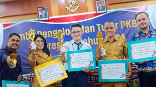 Pengumuman Juara Lomba Guru Berprestasi Jenjang SMP SeKota Kupang  2024 [upl. by Hobbs]