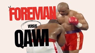 George Foreman vs Dwight Muhammad Qawi [upl. by Airenahs]