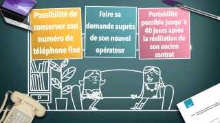 Consomag quotLa portabilité des numéros fixes cest possible quot [upl. by Oneill]