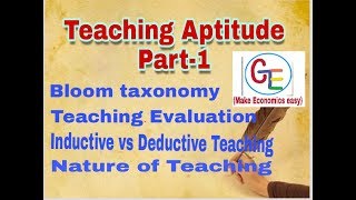 Teaching aptitude part 1 for ugcnet paper 1 [upl. by Trudy]