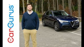 2018 Alfa Romeo Stelvio  CarGurus Test Drive Review [upl. by Oruam482]