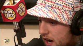 Mac Miller Freestyle On Hot 97 Funk Flex New 2013 Video [upl. by Cheslie327]