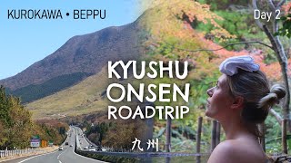 KYUSHU ONSEN road trip Beppu amp Kurokawa Onsen  Japan travel vlog [upl. by Halden]