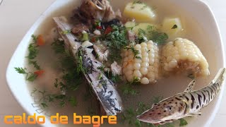 CALDO de CABEZA de BAGREcaldo levanta muerto [upl. by Russi236]