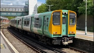 Class 313 PEP  BREL 1972  313206  Mega Tones  Southern  Lewes  100523 [upl. by Luapnaes951]