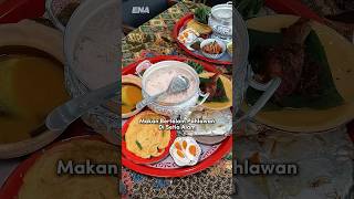 MAKAN BERTALAM NAMA PAHLAWAN Shorts Foodie FoodLover [upl. by Araihc]