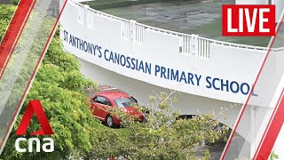 LIVE HD GE2020 Nomination Day proceedings at St Anthony’s Canossian Primary School [upl. by Erine]