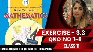 Exercise 33 class 11 NbF maths  ex 33 class 11  exercise 33 class 11 class11Ex33 [upl. by Dualc]