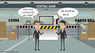 Central Banks and Commercial Banks Compared in One Minute [upl. by Sissy]