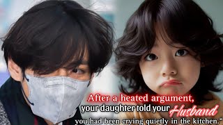 Taehyung FF When your daughter told your husband that you was crying btsff taeff [upl. by Arratoon958]