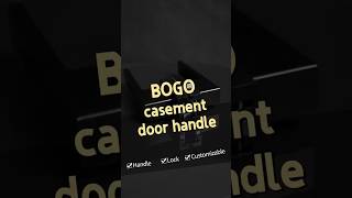 Automatic Hook Lock BOGO BL9840 hardwareshowroom aluminium hardware window [upl. by Oirramaj]