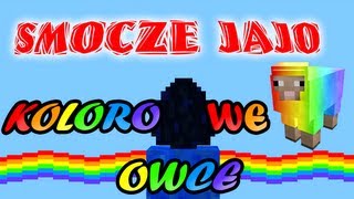 Minecraft Sky Islands PL part 16  Smocze jajo amp Kolorowe owce [upl. by Anniahs]