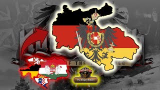 AUSTRIA Creates SUPER GERMANY  HOI4 Kaiserreich Austrian Empire Timelapse [upl. by Korten777]