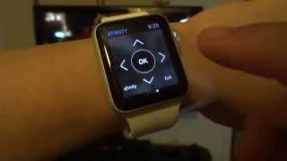 Controlling my TV using Apple Watch and Comcast Xfinity [upl. by Elladine620]