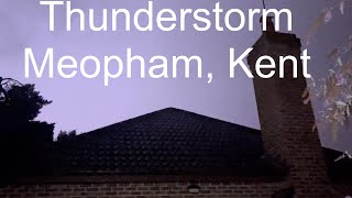 Thunderstorm Meopham Kent  Sun 22Sep24 [upl. by Eciruam510]