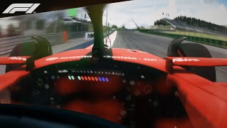 Charles Leclerc Helmet Cam Red Bull Ring Q3 Onboard Lap 2023 Austrian assettocorsa [upl. by Laram]