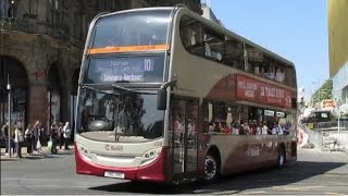 Buses Trains amp Trams at Edinburgh  June 2016 [upl. by Gabbi]