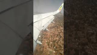 Landing at Simon Mwansa Kapwepwe International airport Ndola [upl. by Ynove]