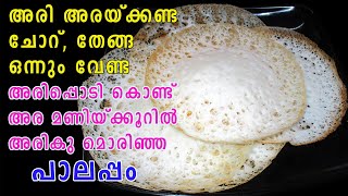 അരികുമൊരിഞ്ഞ പാലപ്പം  Rice flour Palappam  Breakfast Recipe Malayalam  Palappam  Lekshmis Magic [upl. by Rancell]