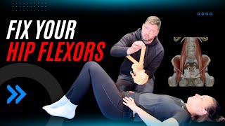 How To Fix Your Hip Flexor Pain 2 Exercises For Quick Lasting Results [upl. by Yral]