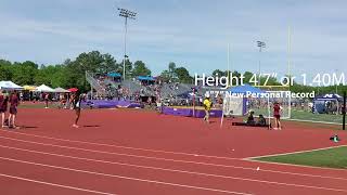 MYA 5 Middle School Championships 100M Hurdle 100M Dash and High Jump Spring 2022 [upl. by Skurnik]