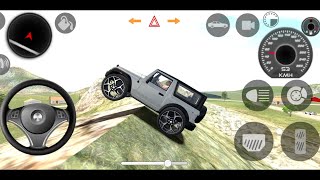 Long Jump Cars Driving 3D Dollar Song Modified Thar Indian Cars Simulator 3D Android Gameplay [upl. by Suirred699]