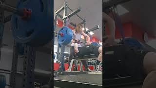 The lightened method 180kg powerlifting pop pursuitofpower pursuit lift [upl. by Croix]