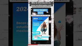 Convocatoria TELMEX beca para estudiantes [upl. by Studner]