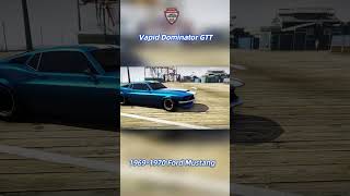 GTA 5  Vehicle Customization DLC  Vapid Dominator GTT 1969 Ford Mustang [upl. by Dow]