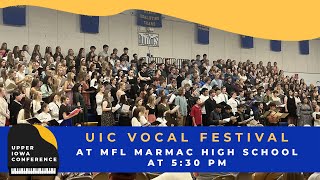 2024 Upper Iowa Conference Vocal Festival [upl. by Anairol67]