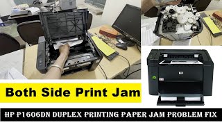 Hp Laserjet P1606 dn duplex paper Jam Solution In Hindi [upl. by Peggi]