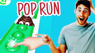 POP RUN 3D FULL GAMPLAY NEW UPDATE poprungame poprun shortsfeed games [upl. by Tamberg]