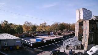 Wandle Annexe demolition  St Georges Hospital Tooting [upl. by Derfla]