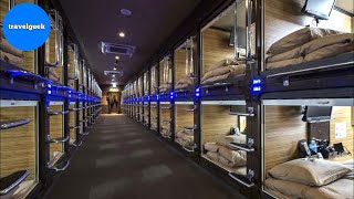 Exploring Tokyos Top Rated Capsule Hotel with Too Many Free Offers  Anshin Oyado Shinjuku [upl. by Krug]