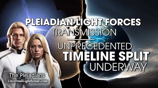 PLEIADIAN LIGHT FORCES TRANSMISSION 119 UNPRECEDENTED TIMELINE SPLIT UNDERWAY [upl. by Oraneg707]