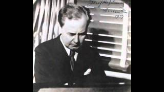 Josef Hofmann plays Chopin Andante Spianato e Grande Polonaise Op22  Live [upl. by Brigit]